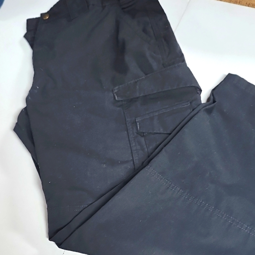 Men's Classic Black Cargo Pants